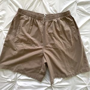 Hasting & Smith Brown Shorts with Elastic Waist Size 3X
